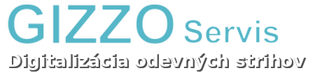 GIZZO Servis – Digitalizácia odevných strihov